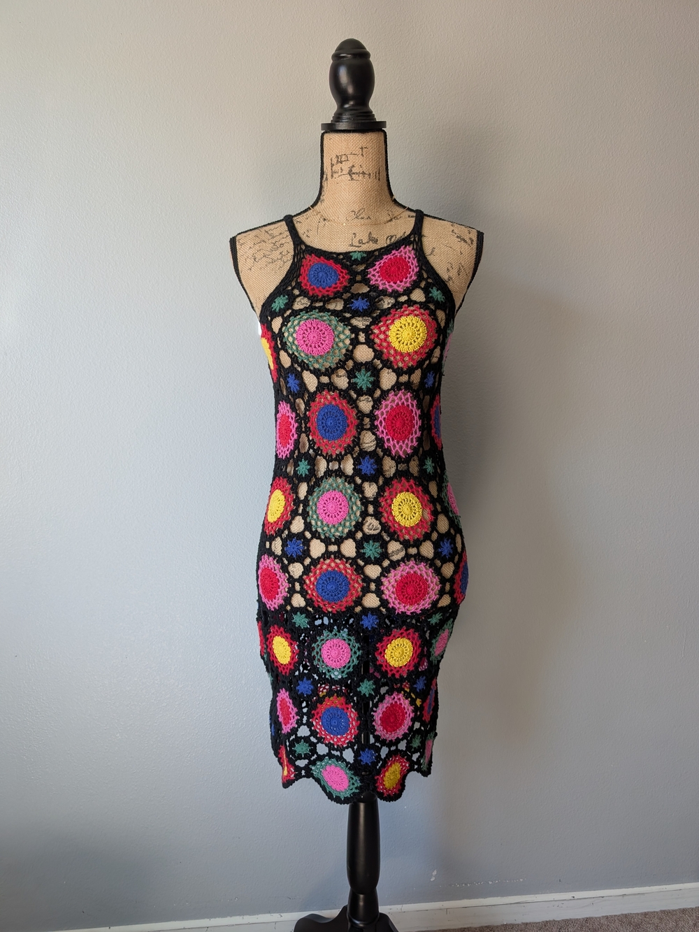 H&M COACHELLA crochet Dress